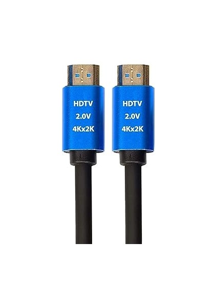 Step 10 Metre 4K Ultra Hd 2.0V Alüminyum Başlık Altın Uçlu Hdmi Kablo modelleri