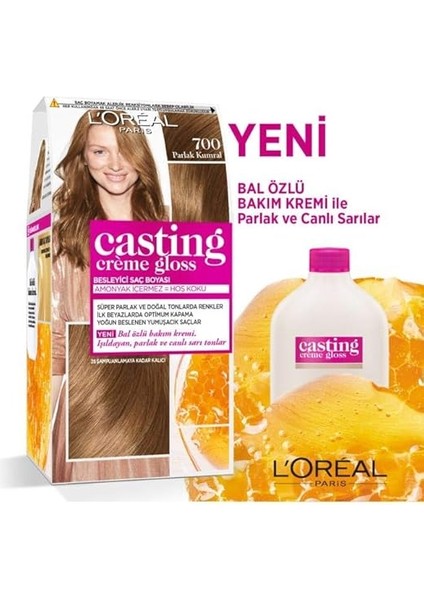 Parıs Casting Crème Gloss Saç Boyası - 700 Parlak Kumral fiyatları