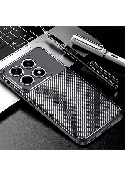 Mi 14T Pro Kılıf Kamera Korumalı Karbon Desenli Uzun Ömürlü Renk Atmaz Koruyucu Silikon Kapak fırsatları