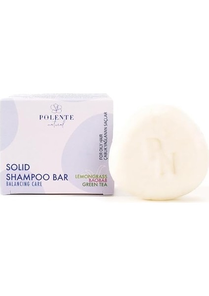 Natural - Dengeleyici Katı Şampuan/yağlı Saçlar (110 Gr)
