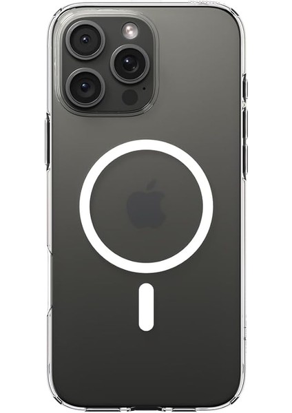 iPhone 16 Pro Max Ince Magsafe Kılıf Liquid Crystal Sararma Karşıtı Duraclear™ Hava Kanalı Teknolojisi™ Askeri Sınıf Koruma Magfit Crystal Clear Şeffaf Kapak - ACS08387 fırsatları