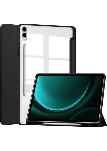 Samsung Galaxy Tab S9 Fe Plus/s9 PLUS/S10 Plus 12,4 Inç Tablet SM-X610/SM-X616 ile Uyumlu, Kalem Tutuculu, Otomatik Uyanma/uyuma