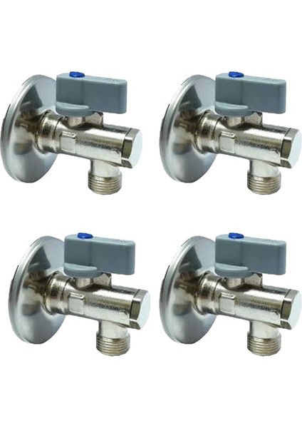 4 Adet Filtreli (Filitreli) Ara (Taharet) Musluk 5yıl Garanti 1/2