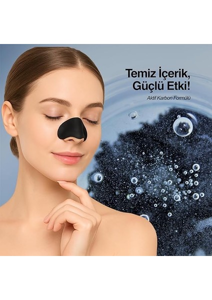 Pore Strip Siyah Nokta Bandı – 2'li Paket (Charcoal + Tea Tree) | Siyah Nokta Karşıtı | Gözenek Temizleyici | Aktif Karbon &amp; Çay Ağacı Özlü | 12 Adet indirimleri