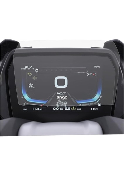 Sr4 Mat Ekran Koruyucu 7 Inç Gösterge Paneli 9h Nano