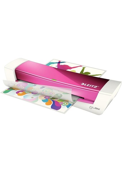 Ilam Home Office Laminasyon Makinesi, A4, Metalik Pembe, 73680023