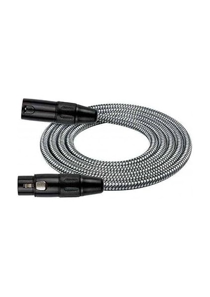 3 Metre Örgülü Mikrofon Kablosu 3pin Dişi 3pin Erkek fiyatları