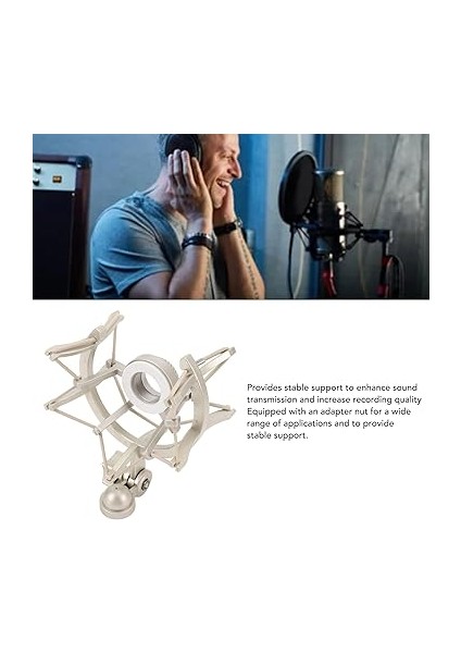 Anti Mikrofon Desteği, Taşınabilir Şok Montajı Geliştirilmiş Montaj Kalitesi Abs 25 mm Iş Için Iş Için fiyatları