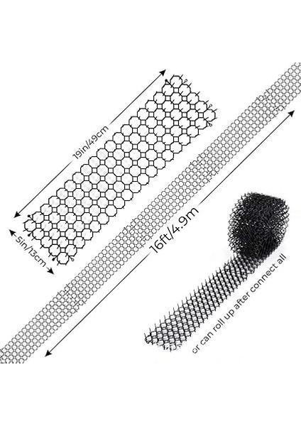 Çivili Kedi Scat Matı, Kediler Köpekler Için Insancıl Evcil Hayvan Caydırıcı Mat, Kediler Karşıtı Ağ Kazma Engelleyici, Karışıklık Şeridi, Bitki Koruyucu Ağ, Dış Mekan Bahçe Çiftliği Için indirimleri
