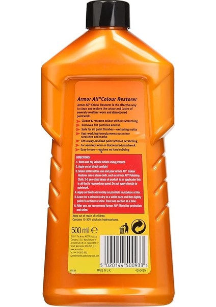 All 500ML Renk Restorasyon Cilası fiyatları