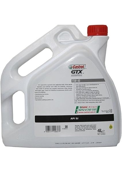 Gtx Essential 15W/40 4 Lt Dizel Motor Yağı fırsatları