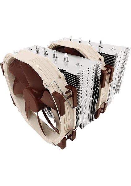 NH-D15, Premium Işlemci Soğutucusu, 2x NF-A15 Pwm 140 mm Fanlı (Kahverengi) modelleri