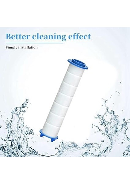 Su Için 20 Adet Yedek Duş Filtresi - Klor ve Florür Ev Çıkarmak Için Yüksek Çıkışlı Duş Su Filtresi fırsatları