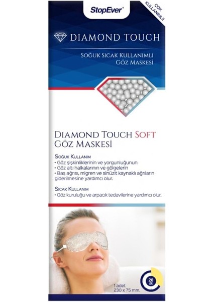 Diamond Touch Göz Maskesi - 2'li Paket | Soğuk &amp; Sıcak Kullanıma Uygun fiyatları