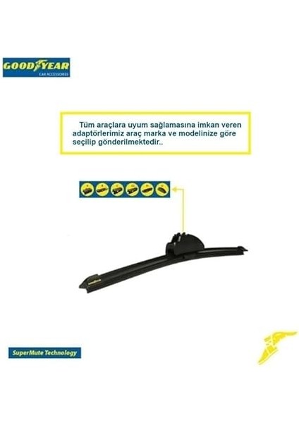 Silecek Süpürgesi Ön Muz Tipi Super-Mute Volkswagen Polo 6r1-6c1 2009- (600MM+400MM) fiyatları