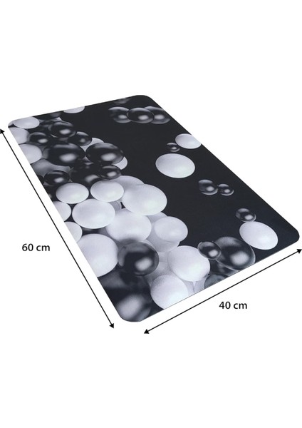 3D Desenli Iç Dış Mekan Kullanıma Uygun Kaymaz Su Emici Üç Katmanlı Abdest Paspası Banyo Paspası (Inci) modelleri