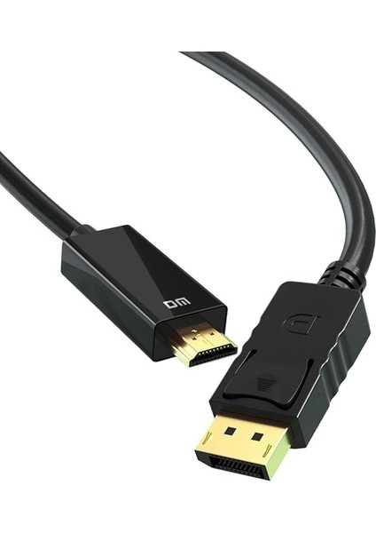 CHB038 4K Displayport To HDMI Çevirici Kablo 1.8 Metre