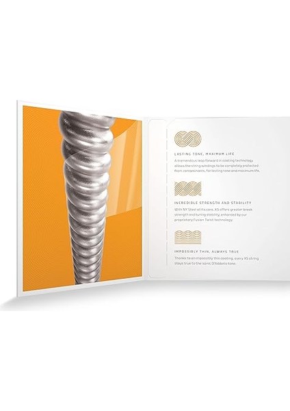 Gitar Telleri, Xs Nikel Kaplı Elektro Gitar Telleri, XSE1046, Pürüzsüz His ve Olağanüstü Tonlu Maksimum Ömür, 6 Telli Gitarlar Için, 10-46 Normal Hafif fırsatları