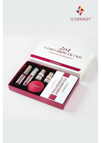 Iconsign 2in1 Yeni Lash Lift,kirpik Lifting,perma ve Kaş Laminasyon Seti(Büyük Set)(Yeni Balm Yapıştırıcılı) fırsatları