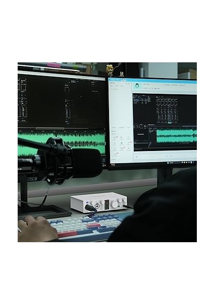Professional E2X2 Otg | Black Yüksek Kalite Usb-C Ses Kartı: 2-Giriş/2-Çıkış 24BIT/192KHZ, 8...600OHM Arası Kulaklıklara Kadar Kullanılabilir. (Pc/mac/ios/android) indirimleri