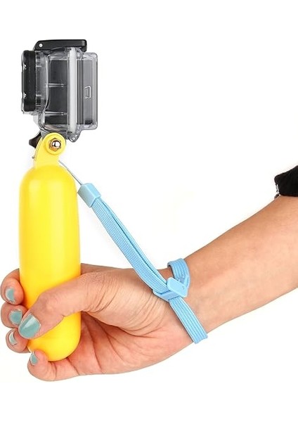 Sarı Tek Ayaklı ve Şamandıra (Floaty Bobber) Için Aee S60 PLUS/S71T PLUS/S90/S91 Aksiyon Kamerası fırsatları