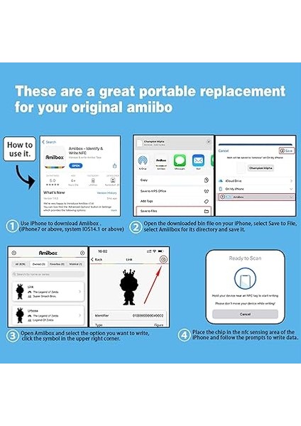 Nfc 20 Adet NTAG215 Kartı Etiketi 215 Gün Çip Programlanabilir Kart Beyaz Etiketler Tagmo ve Amiibo ile Uyumlu Tüm Özellikli Akıllı Telefonlar ve Cihazlar Için indirimleri
