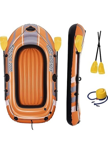 Kzl- BW61062 Şişme Bot Pompa Kürek 2 Kişilik 190X114 cm modelleri