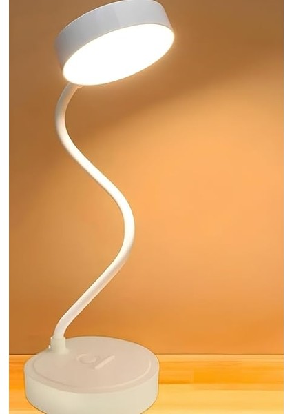 Yeni Nesil Şarjlı Masa Lambası Akrobatik Renk Seçenekli 20 Ledli Dokunmatik Flexible Lamba fırsatları