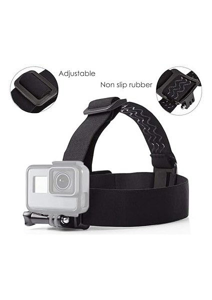 Kamera Aksesuarları Kafa Montaj Kayışı Göğüs Dağı Demeti Yüzer Saplı Kavrama ile Uyumlu Gopro Hero 13 12 11 10 9 8/akaso EK7000 Brave 4 Brave 7 Le V50X Native V50 Elite/oddv fiyatları