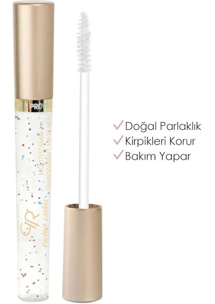 Rose Perfect Lashes Multi Vitamin Transparent Maskara fırsatları