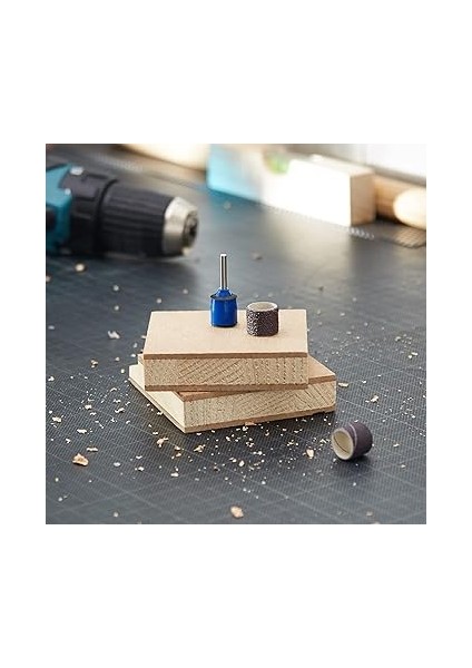 SC407 Ez Speedclic Zımparalama Mandreni ve Bandı, 60/120 Kumlu, 13MM, 3'lü fiyatları