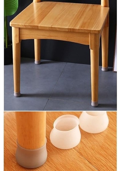 8 Adet Silikon Masa ve Sandalye Ayağı Için Kaydırmaz Yıkanabilir Mobilya Çorabı fiyatları