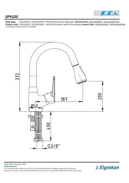Spylos Spiralli Eviye Bataryası modelleri
