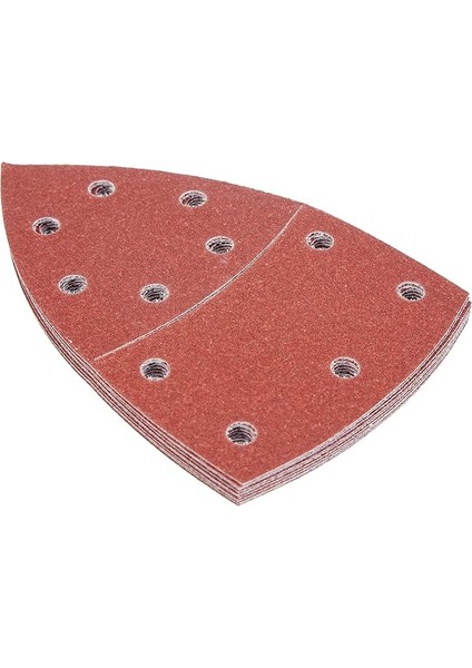 Accessories Zımpara Kağıdı (Çoklu Zımpara Makinesi Için, Farklı Malzemeler, 10 Adet, 102 x 62/93 Mm, Granülasyon 120)