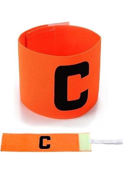 Profesyonel Kaptanlık Pazubandı Kaptan Kolluğu Kaptanlık Bandı 1 Adet Turuncu fiyatları