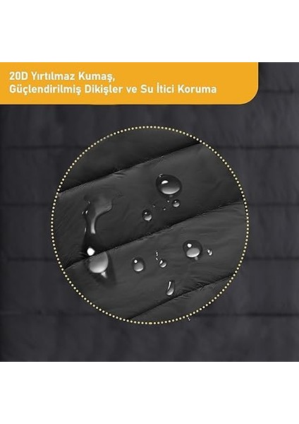 Flanel Kamp Battaniyesi, Seyahat Yorganı Dış Mekan Hafif Kompakt Outdoor Kamp Çadır Karavan Malzemeleri Battaniye 215-150 cm Antrasit indirimleri