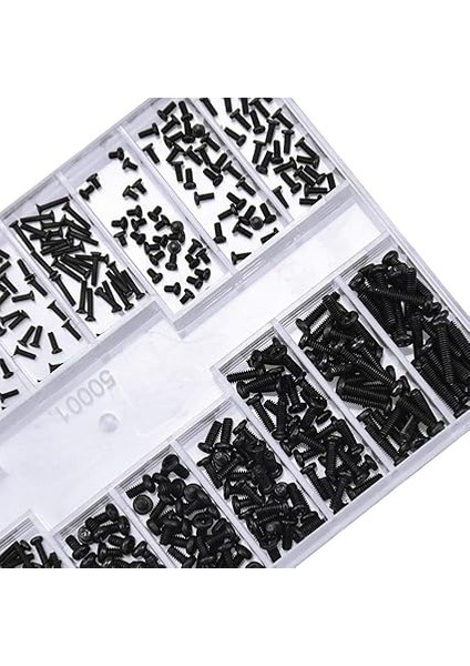 Vida Seti 500 Adet M1.2 M1.4 M2 Vida Bilgisayar Vidaları Evrensel Dizüstü Bilgisayar Pc Bilgisayar Onarım Aksesuarı Saklama Düz Kutu fiyatları