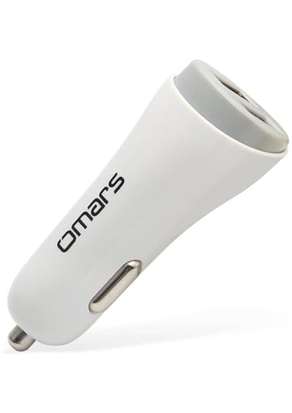 Omars 4.8A Çift USB Çıkışlı Araç Şarj Cihazı fiyatları