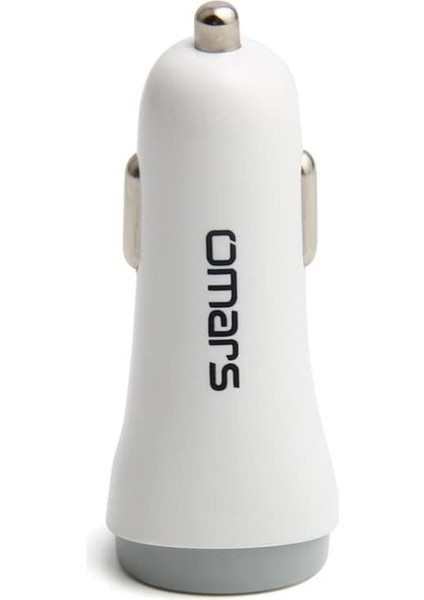 Omars 4.8A Çift USB Çıkışlı Araç Şarj Cihazı indirimleri