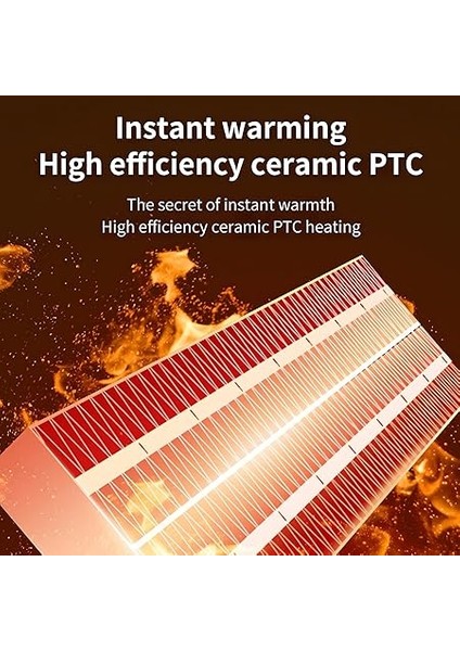 Yeni Elektrikli Ocak Taşınabilir Dikey Ev Isıtıcısı Ptc Seramik Elektrikli Ocak Üç Saniyelik Hızlı Isıtma Şarj Edilebilir Isıtıcı modelleri