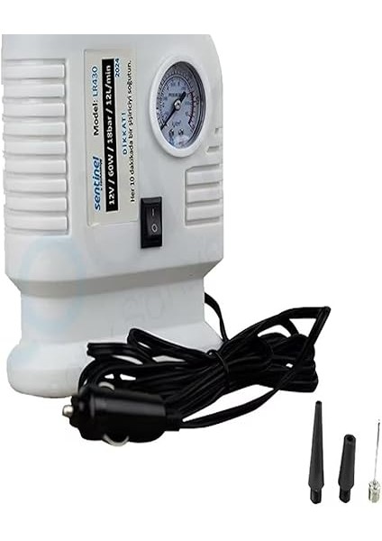 Lastik Hava Kompresörü Saatli 12 V 260PSI 12LT/DK fırsatları
