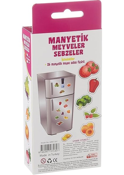 Manyetik Meyveler Sebzeler Magnet Seti fırsatları