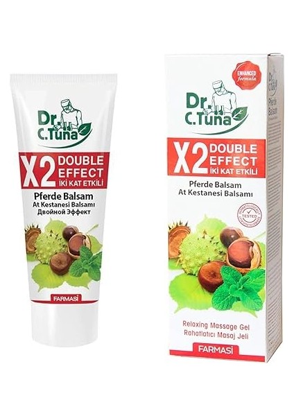 Dr.c.tuna Iki Kat Etkili At Kestaneli Masaj Jeli 250ML (2 Adet) fiyatları