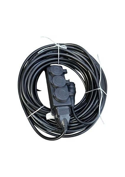 Lü Kauçuk Seyyar Uzatma Kablosu 20 Metre 3x2.5 mm fırsatları