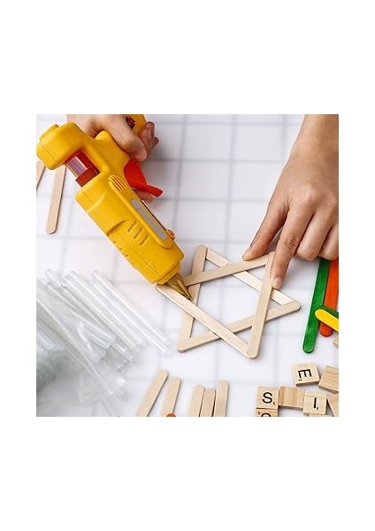 Sıcak Tutkal Çubukları, 20 Adet 11 mm x 180 mm Sıcak Tutkal Tabancası Için Isıyla Eriyen Tutkal Çubukları indirimleri