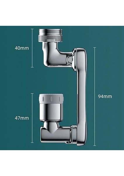 By Musluk Havalandırıcı, 1080 ° Dönen Genişletici Havalandırıcı, Dayanıklı Sıçrama Korumalı Musluk Genişletici fırsatları