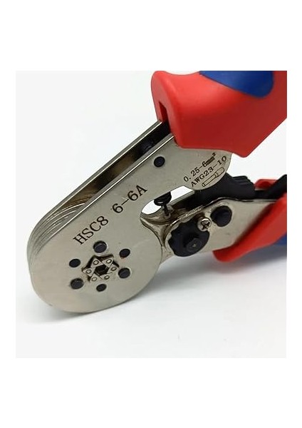 Alet Seti, Sıkma Yüksüğü, 1900 Adet Yalıtımlı Kablo Terminalleri Dahil Kendinden Ayarlı Sıkma Pensesi Seti Alet Ölçer Hsc8 6-6A 0.25-6mm², 23-10 Awg Kırmızı Youmaxe fiyatları