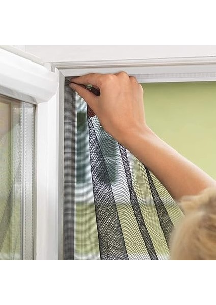 Sineklik, Standart, Cırt Bantlı, Kapı Için, Kesilerek Ayarlanabilir, Beyaz, 2 Adet 0.65M x 2.20M fırsatları