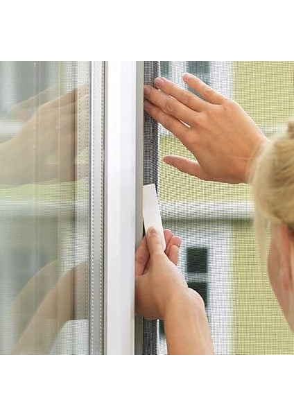 Sineklik, Standart, Cırt Bantlı, Kapı Için, Kesilerek Ayarlanabilir, Beyaz, 2 Adet 0.65M x 2.20M indirimleri