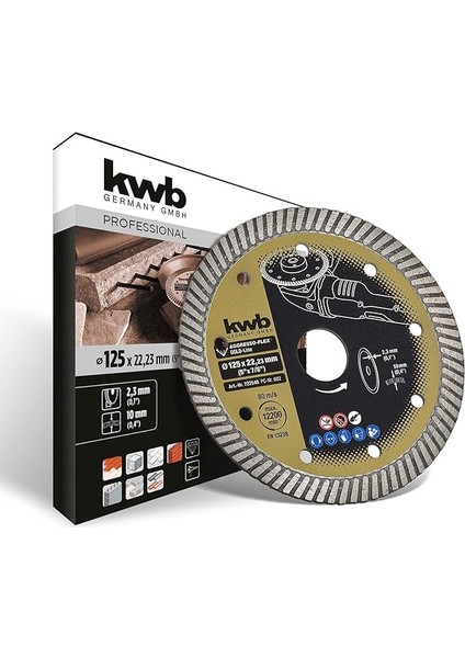 Elmas Granit Kesme 125 mm - 49722540